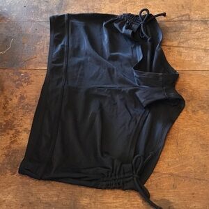 0222 Aqua Couture Black Women's Swim Bottoms; EUC size L